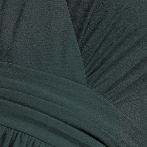 Size Large Emerald Green Maxi Dress - Picture 4 of 7